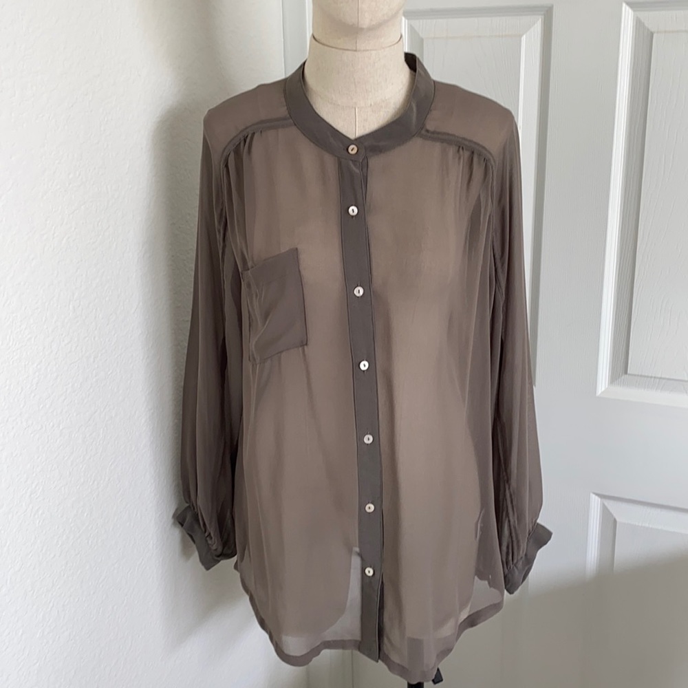 LAmade sheer blouse